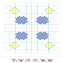 دروس وتمارين الرياضيات السنة الثالثة ابتدائي - التماثل المحوري