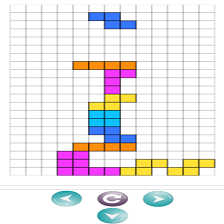  -  لعبة تتريس