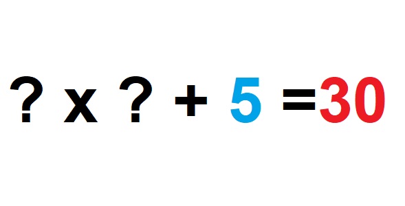  ما العدد الذي إذا ضربته في نفسه ثم أضفت إليه 5 يكون الناتج 30؟