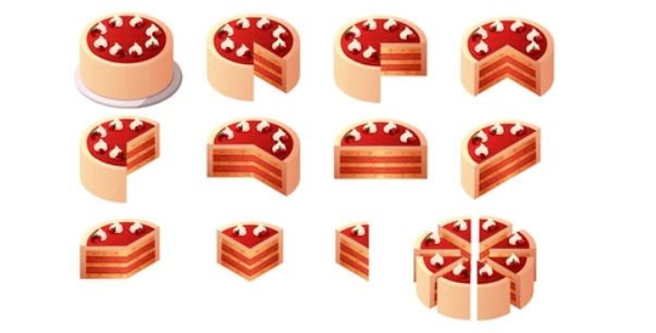 ما الكسر المكافئ للكسر 2/4؟