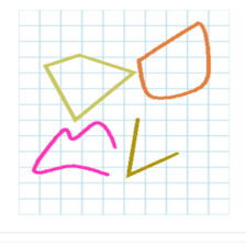 دروس وتمارين الرياضيات السنة أولى ابتدائي - الخط المفتوح والخط المغلق