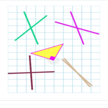 دروس وتمارين الرياضيات السنة الثانية ابتدائي - المستقيمان المتعادان