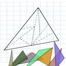 دروس وتمارين الرياضيات السنة أولى ابتدائي - ترصيف المثلثات