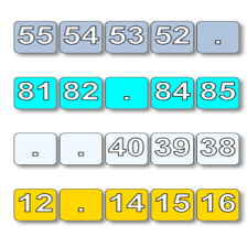 دروس وتمارين الرياضيات السنة الثانية ابتدائي - 6مقارنة وترتيب الأعداد تصاعديا أو تنازليا