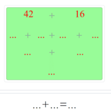 دروس وتمارين الرياضيات السنة أولى ابتدائي - 4اختصار كتابات جمعية ، تقنية الشجرة