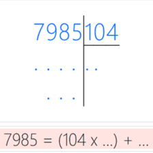 دروس وتمارين الرياضيات السنة الرابعة ابتدائي - التقنية الاعتيادية للقسمة